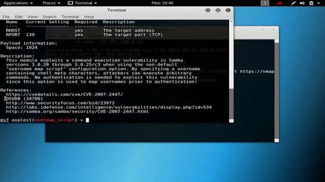 explotando vulnerabilidad samba kali смотреть онлайн