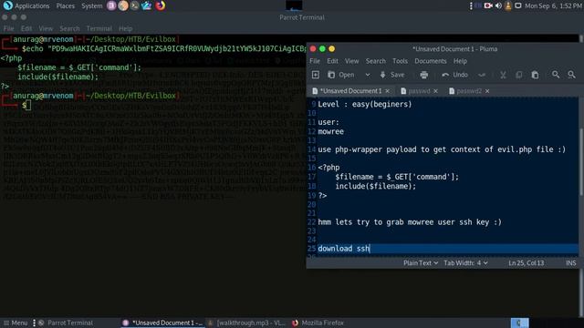 EvilBox: Vulnhub Walkthrough смотреть онлайн