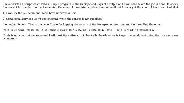 Unix & Linux: Send email from a shell script смотреть онлайн