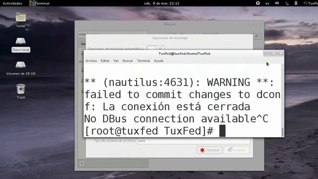 Montar particiones NTFS en Fedora смотреть онлайн