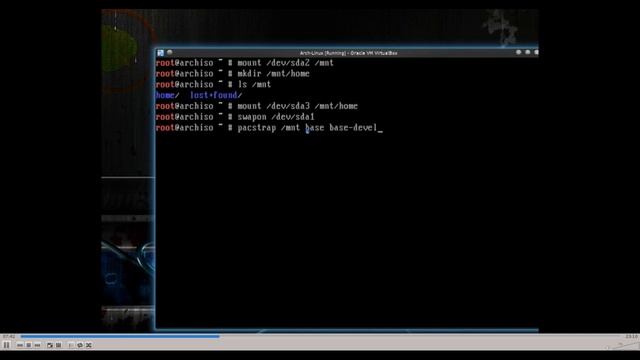 Installing Arch Linux (part1)- Arch Linux Beginners Guide смотреть онлайн