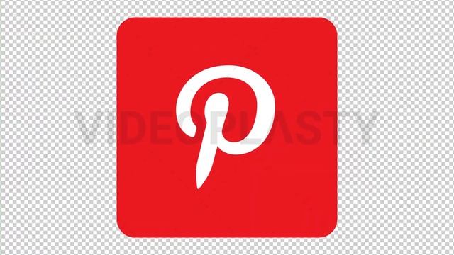 Pinterest Icon Animation (MOV & GIF) смотреть онлайн