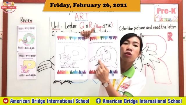 Subject: Art; Topic: Letter Qq; Date: Friday, February 26, 2021 смотреть онлайн