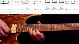 Как играть второе Соло One - Metallica. Разбор.