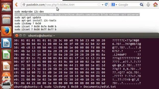 LG L245WP/L246WP Monitor HDMI Fix - Writing EDID Via I2C Under Ubuntu LiveUSB