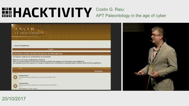 Costin Raiu / keynote - APT Paleontology in the age of cyber смотреть онлайн