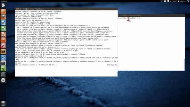 Linux ubuntu logiciel édition video (avidemux) retouche transition divx avi tuto fr FR смотреть онлайн