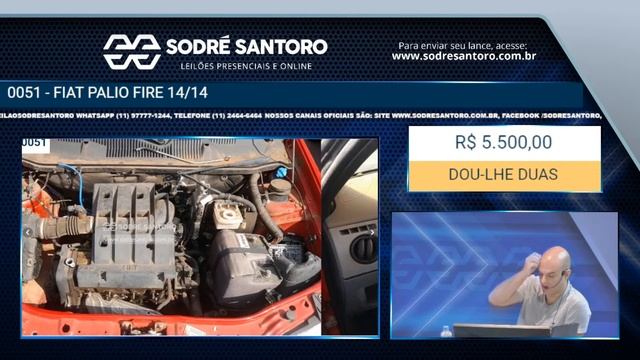 Leilão de Veículos 28/03/2024 - SODRÉ SANTORO LEILÕES смотреть онлайн