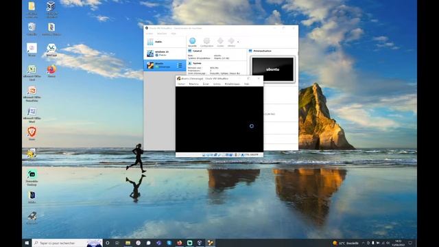Création d'une VM Ubuntu avec VirtualBox смотреть онлайн