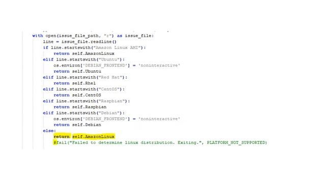 Failed to determine linux distribution exiting Error thrown while installing CloudWatch Logs agent смотреть онлайн