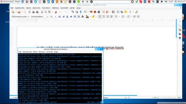 GoogleDrive for Ubuntu смотреть онлайн