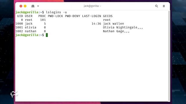 How to find details about user logins on Linux смотреть онлайн