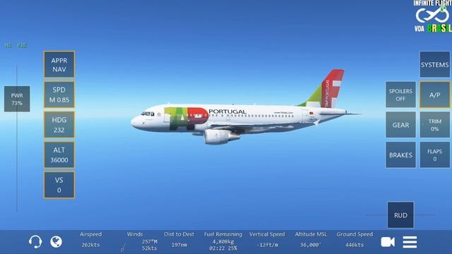 INFINITE FLIGHT - LPPT to LPMA VOO COMPLETO смотреть онлайн