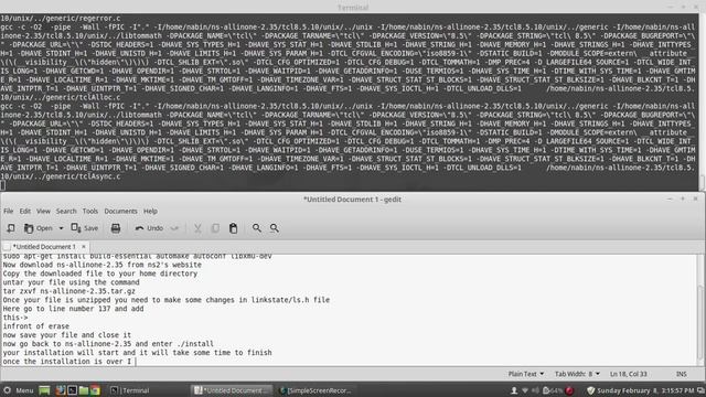 Installing NS-2.35 in Linux Mint 17.1 смотреть онлайн