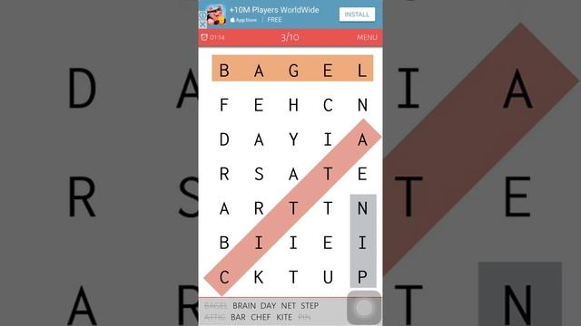 WORD SEARCH Classic Mobile Gameplay iOS Game #1 смотреть онлайн