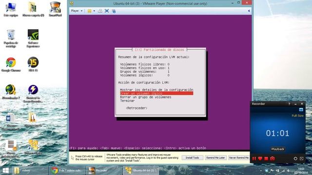 Instalar ubuntu server 2014 con RAID parte 2 смотреть онлайн