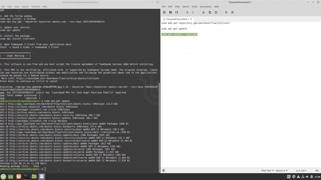How to install Teamspeak on Linux Mint 19.3 смотреть онлайн