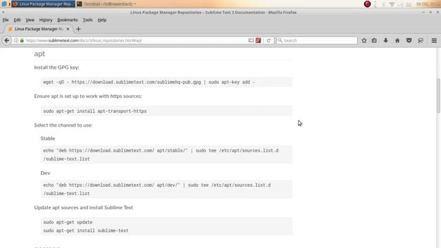 Cara Install Sublime Text Di Linux Debian/Ubuntu смотреть онлайн