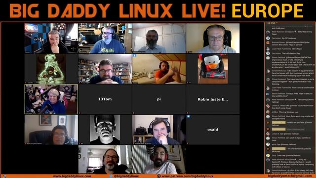 Big Daddy Linux Live! Europe Edition 06-13-20 (3pm EDT) смотреть онлайн