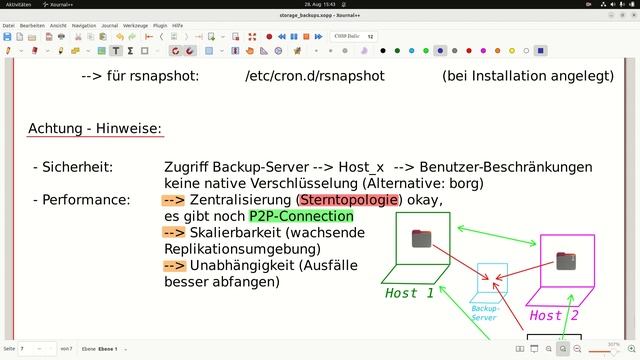 Datensicherung (Backup Teil 7) - Praxis: crontab mit rsnapshot kombinieren (2/2) - LF 11b,d смотреть онлайн