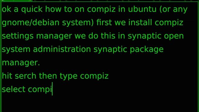 how to ubuntu compiz смотреть онлайн