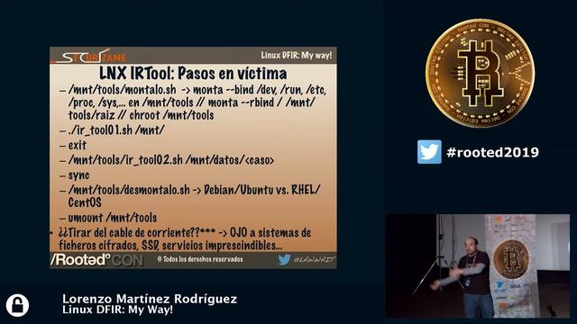 Lorenzo Martínez - Linux DFIR: My Way! [RootedCON2019-ESP] смотреть онлайн