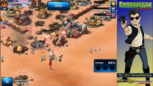 Star Wars Commander Rebels #41 - Skiff on Defense (GREAT unit for the Squad center) смотреть онлайн
