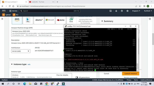 Chef Server Error with Linux 2023 AMI смотреть онлайн