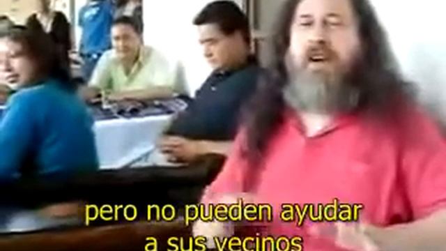 La cancion del software libre por Richard Stallman смотреть онлайн