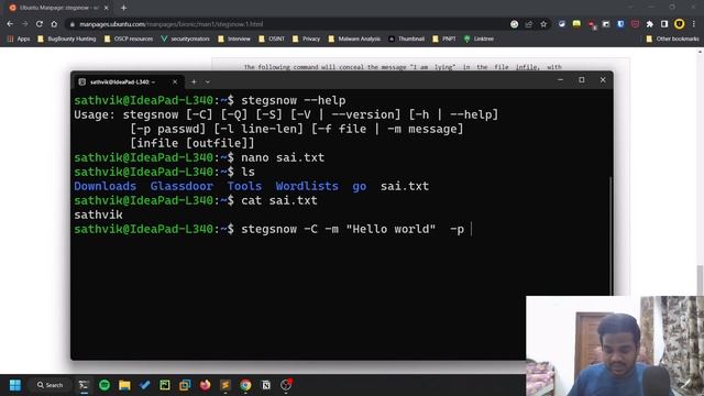 StegSnow || Whitespace Steganography смотреть онлайн