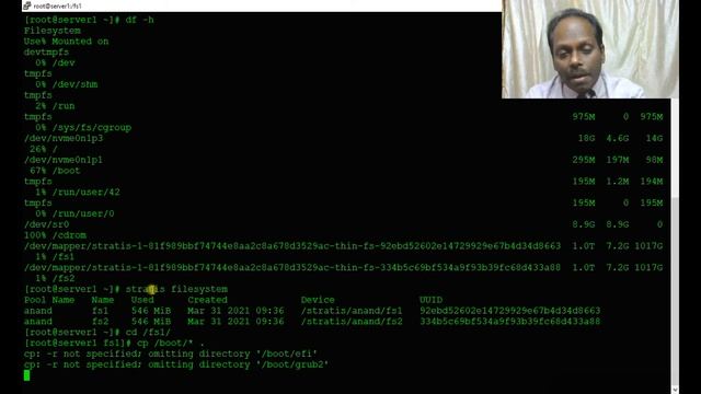 18. RedHat Linux RHCSA - Stratis - Anand K смотреть онлайн