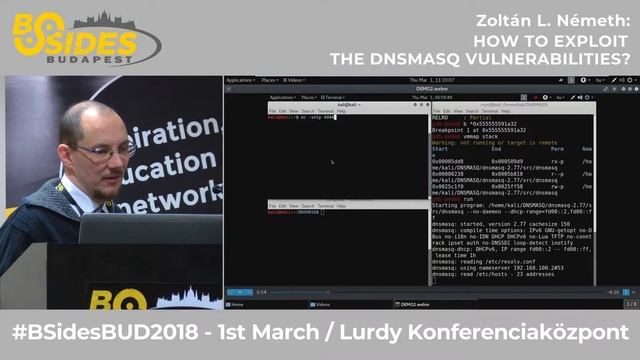 Zoltán L. Németh - How to exploit the DNSmasq vulnerabilities? смотреть онлайн