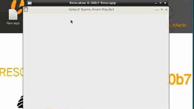 Rescatux - Restore Grub