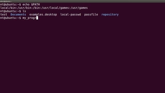 10 - Linux in 1 Minute - PATH Variable - Add Directories смотреть онлайн