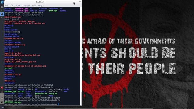 #2 LINUX Cara Membuat Backdoor dengan FatRat Part 1 (Pembuatan Backdoor) смотреть онлайн