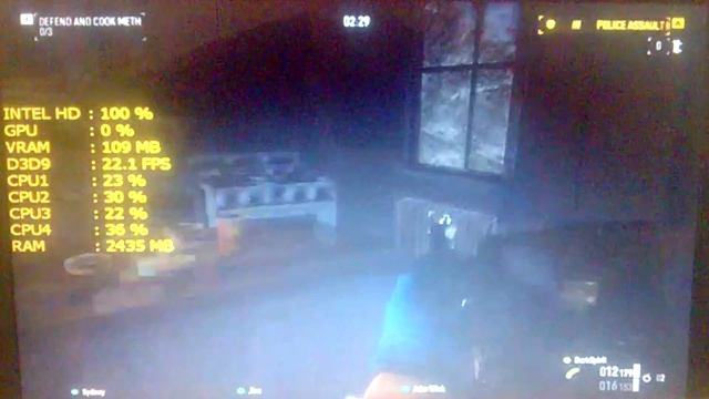 PAYDAY 2 - CELERON N2940 | INTEL HD GRAPHICS | 4GB RAM [PC FRACO] смотреть онлайн