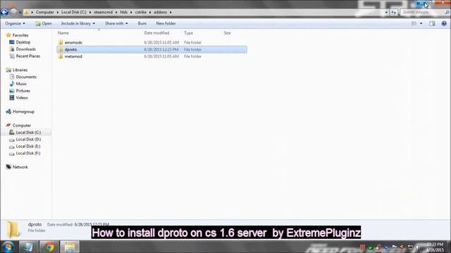 How to install dproto.dll on cs 1.6 server [ExtremePluginz] смотреть онлайн