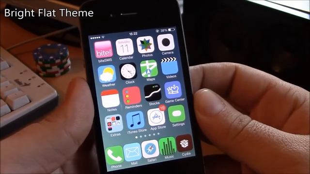 TOP 10 iOS 7 WinterBoard Themes 2014 смотреть онлайн