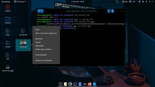 Criptografia - Como Encriptar arquivos com GnuPG no Linux смотреть онлайн
