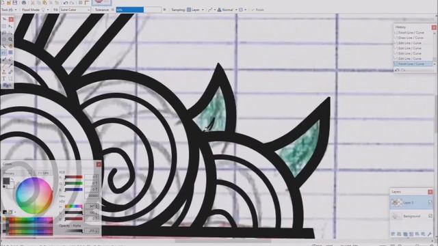 Drawing A Ramen (Paper Drawing To Vector) In Paint.Net ! смотреть онлайн