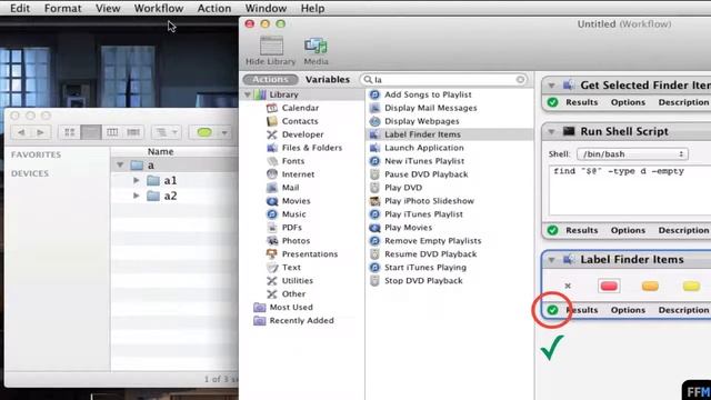 Automatically Label/Rename/Delete Empty Folders Free on Mac (1/2) смотреть онлайн