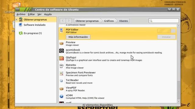 instalar PDF Edit desde el centro de software de ubuntu смотреть онлайн