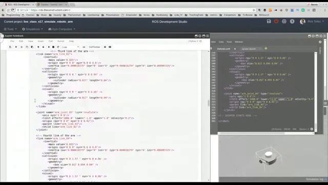 ROS Developers LIVE-Class #17: Let's Simulate a Robotic Arm With Gazebo смотреть онлайн