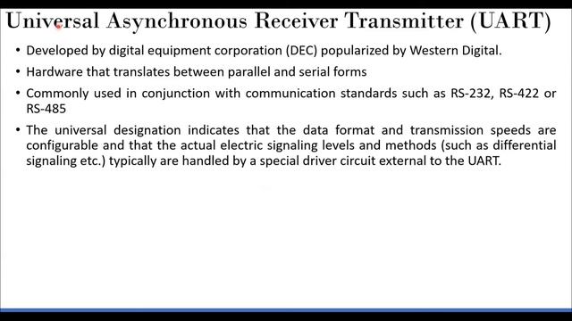 Serial Communications - UART смотреть онлайн