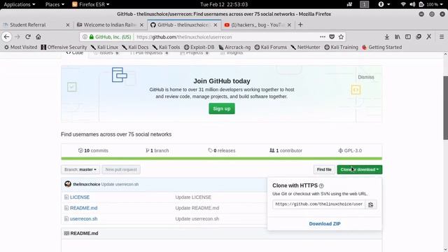 Find Username Over All Social Network Using Userrecon In Kali Linux 2018.4 смотреть онлайн