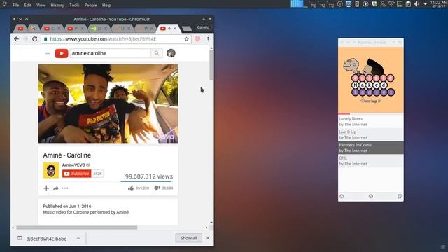 Babe Qt Music player progress - Chrome extension demo смотреть онлайн