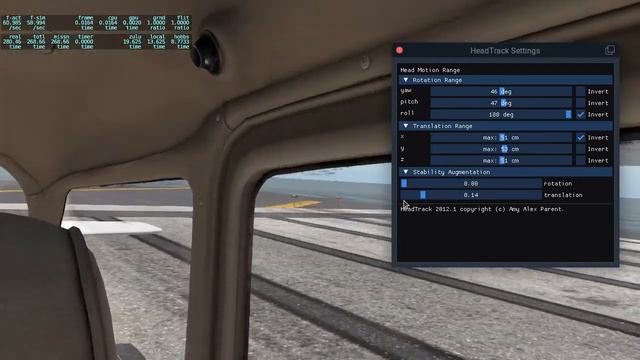 HeadTrack for X-Plane first tests смотреть онлайн