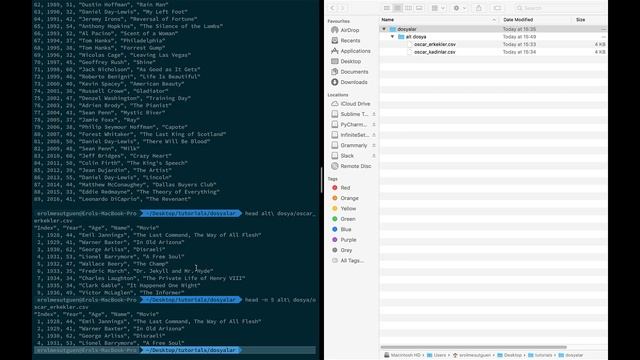 Yakın Kampüs - Shell Scripting -4- Görüntüleme Komutları (cat, head, tail ve less komutları) смотреть онлайн