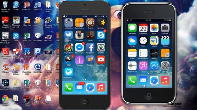 IOS 7 para iphone 3G Whiterd00r 7 смотреть онлайн