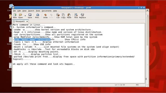 Red Hat Enterprise Linux 5 general command part 3.avi смотреть онлайн